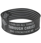 I Can Do All Things Through Him Wristband